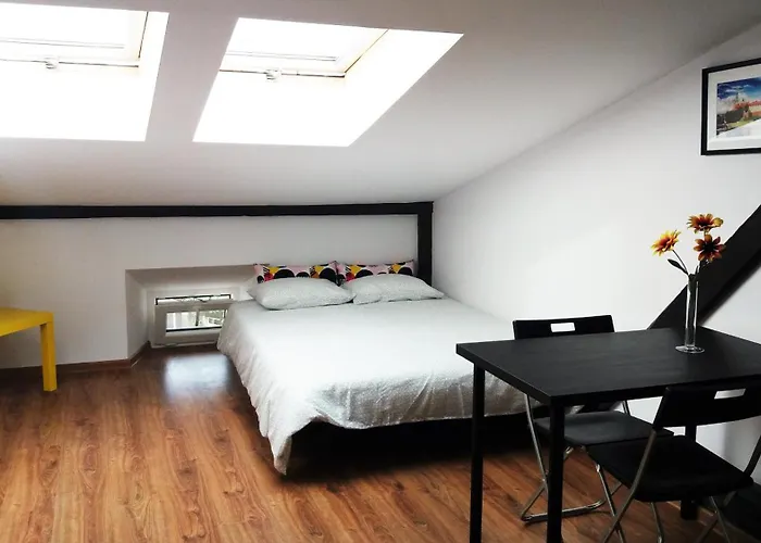 Nice Attic Studio Close To Old Town Air Conditioning - Klimatyzacja